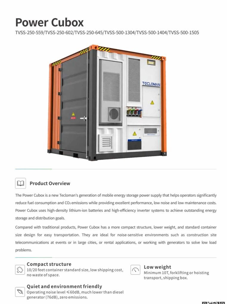 Cubox is a state-of-the-art battery energy storage system designed to harness and store power from renewable sources.